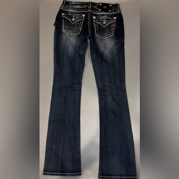 ❤️NWT MISS ME SIGNATURE BOOTCUT JEANS 27 - Picture 3 of 15